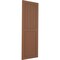 Ekena Millwork True Fit PVC Farmhouse/Flat Panel Combination Fixed Mount Shutters, Burnt Toffee, 12W x 75H, PR TFP101FC12X075BT - alternate 8